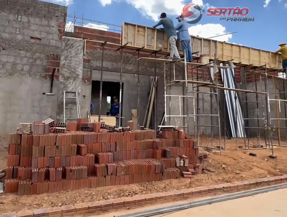 Prefeitura avança na obra da Âncora de Saúde da Vila Egídio, em Bernardino Batista