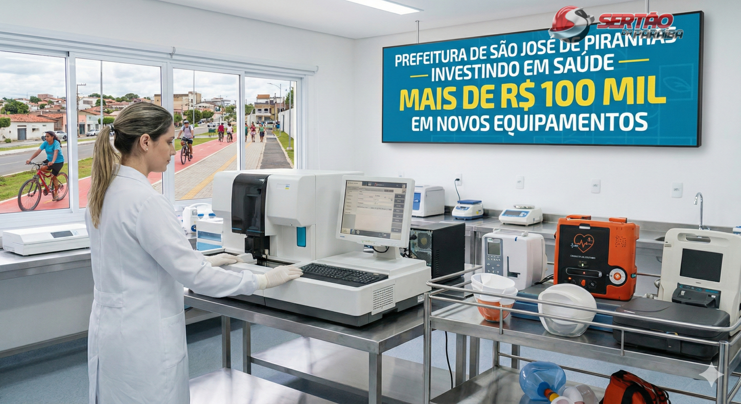 São José de Piranhas investe mais de R$ 100 mil em modernização da saúde municipal