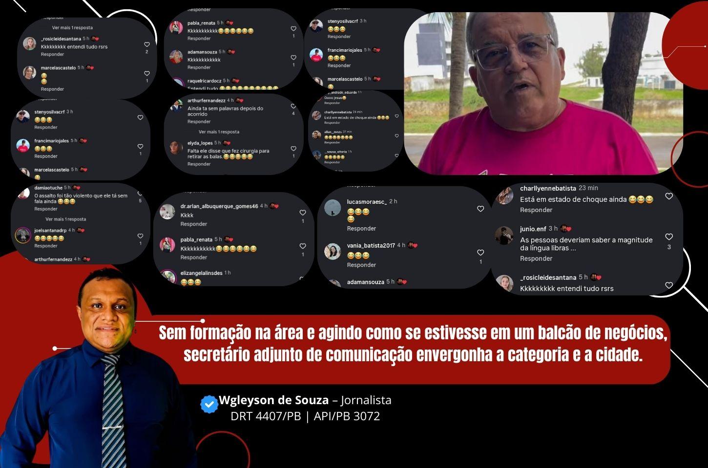 Amadorismo e soberba: a gestão municipal de Cajazeiras posta à prova pelo comportamento de seus auxiliares