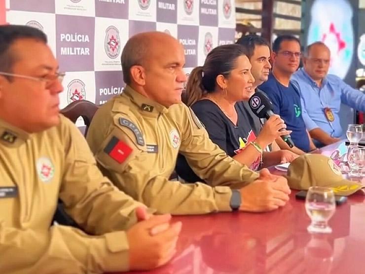 Cajazeiras detalha plano de segurança para o Carnaval 2026 em encontro com as forças policiais