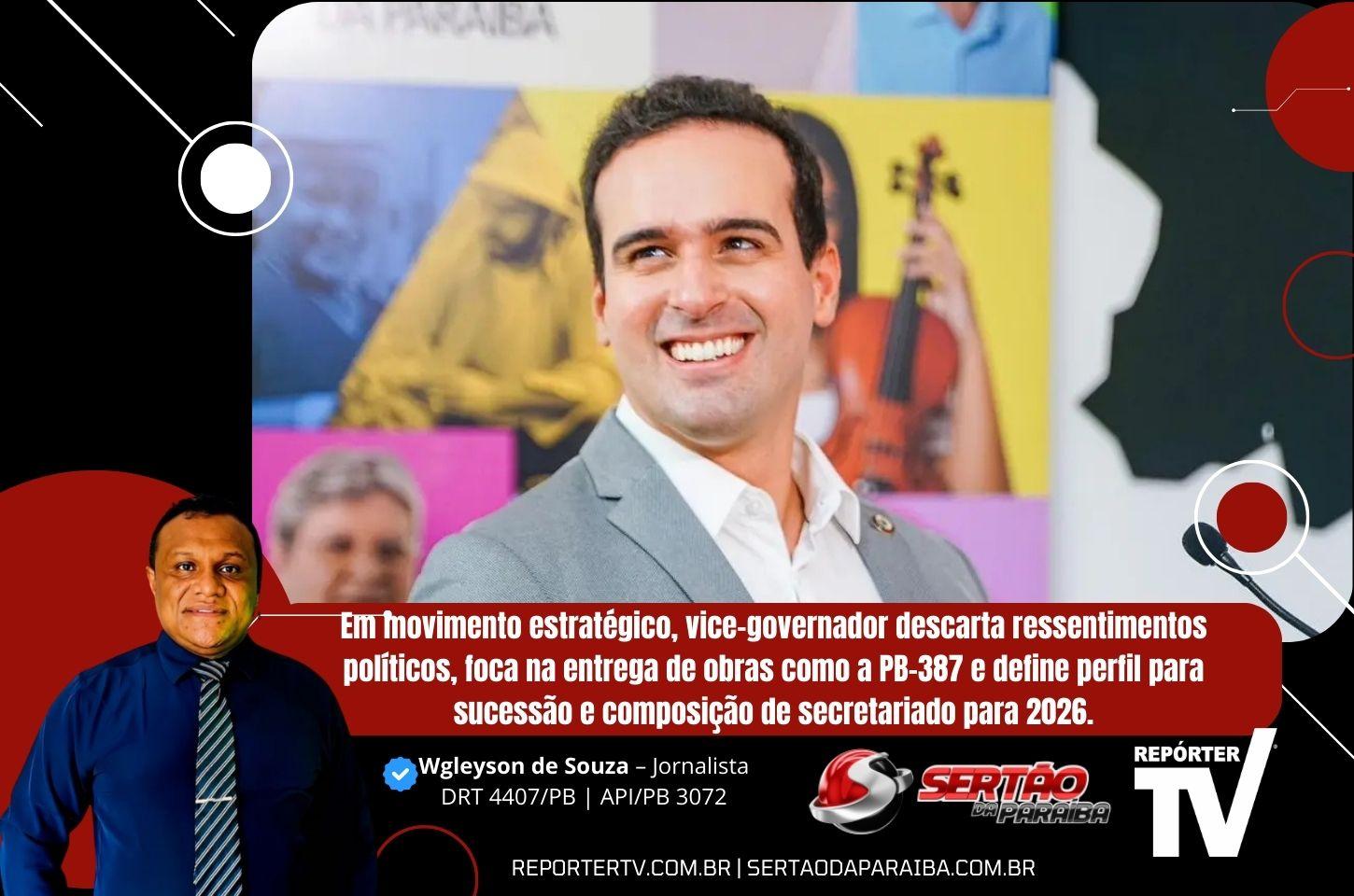 Lucas Ribeiro blinda base no Sertão e projeta reforma administrativa sob o signo da continuidade e resultados