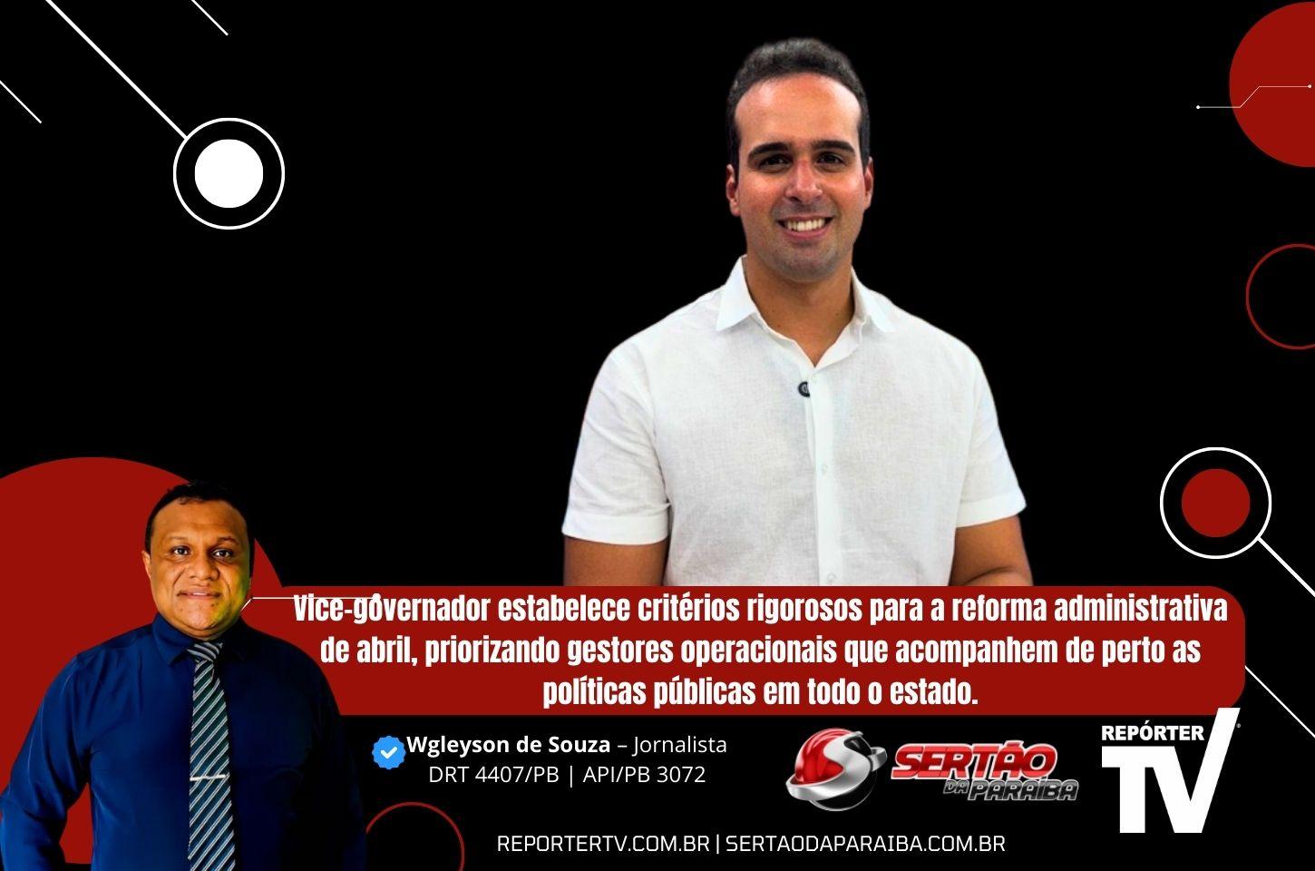 Mão na massa e foco em entregas: Lucas Ribeiro define o DNA técnico dos novos secretários da Paraíba