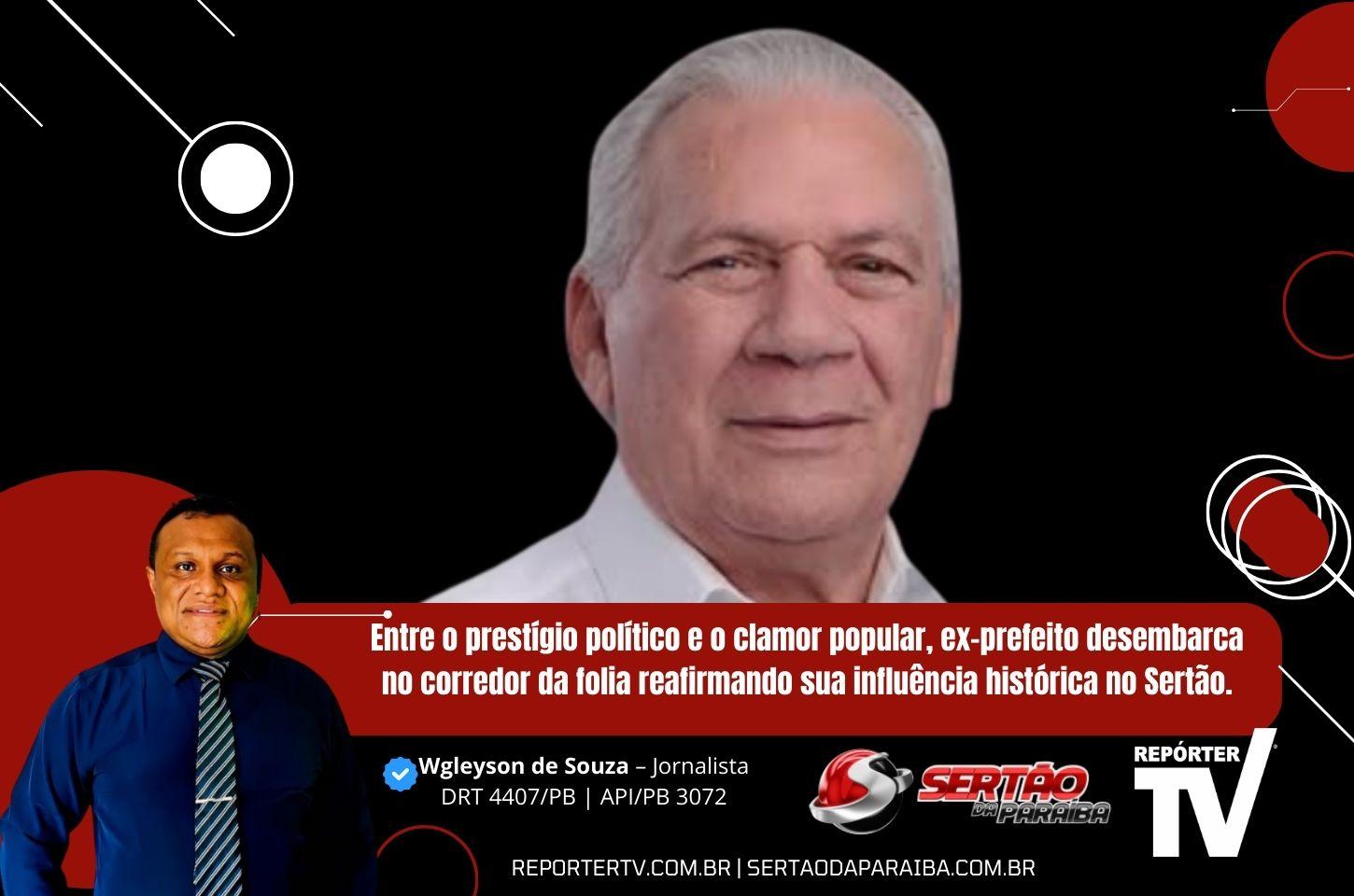 O Retorno do Líder: Zé Aldemir e a Demonstração de Força no Carnaval de Cajazeiras