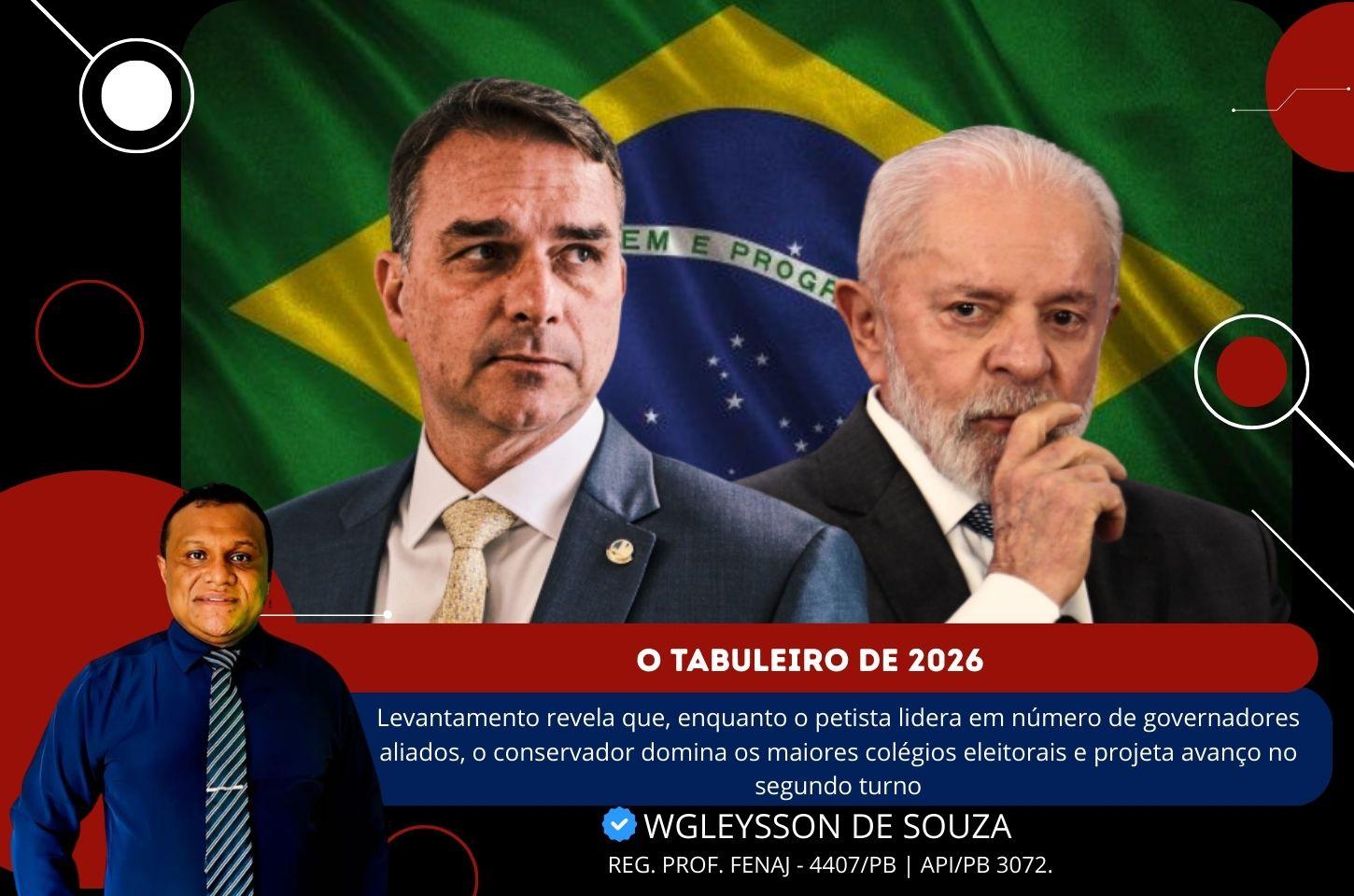 O Tabuleiro de 2026: Lula e Flávio Bolsonaro Medem Forças em Disputa Estratégica por Palanques Estaduais