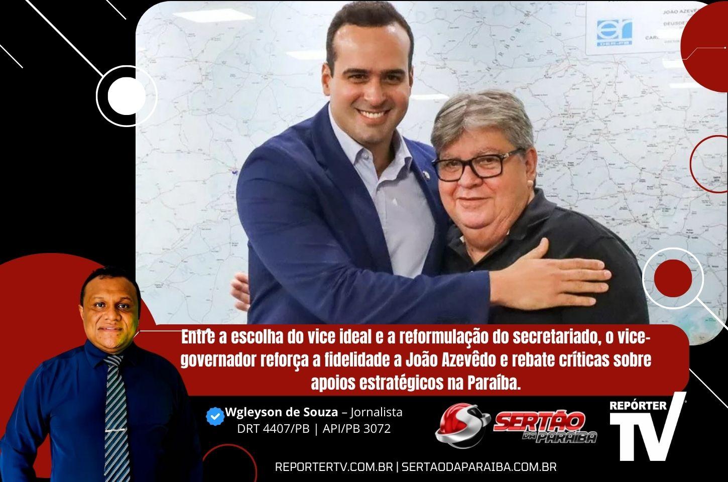 O xadrez de Lucas Ribeiro: Sucessão estadual, reforma administrativa e a blindagem contra investidas da oposição no Sertão