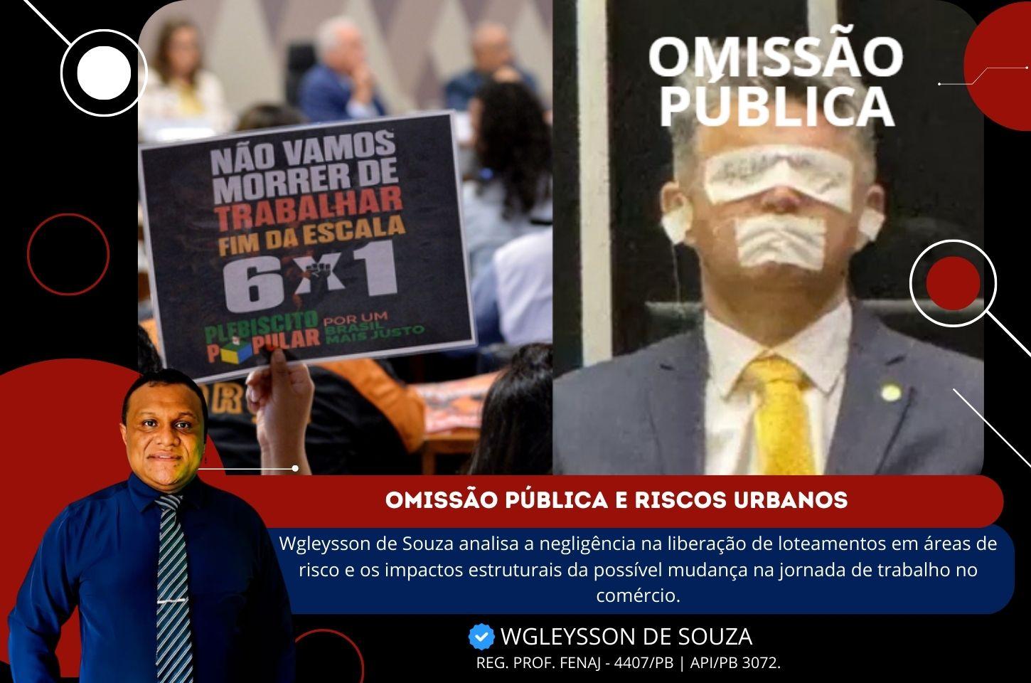 Omissão pública e riscos urbanos: A fatura cobrada pela natureza e o debate sobre a produtividade na escala 6x1