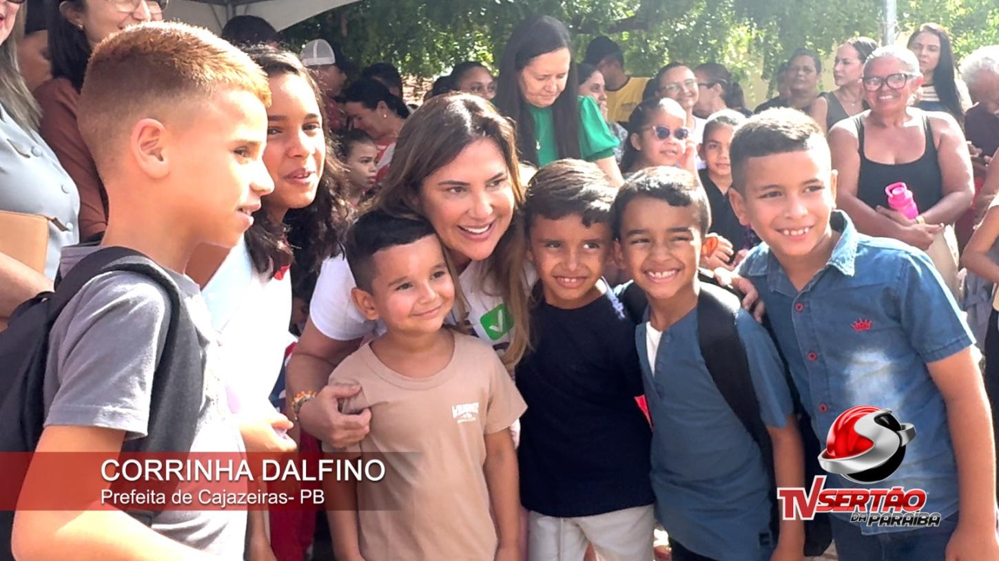 A entrega da reforma e ampliação da Escola José Antônio Dias, no distrito de Boqueirão (Engenheiro Ávido), foi marcada por um resgate histórico e emocional.