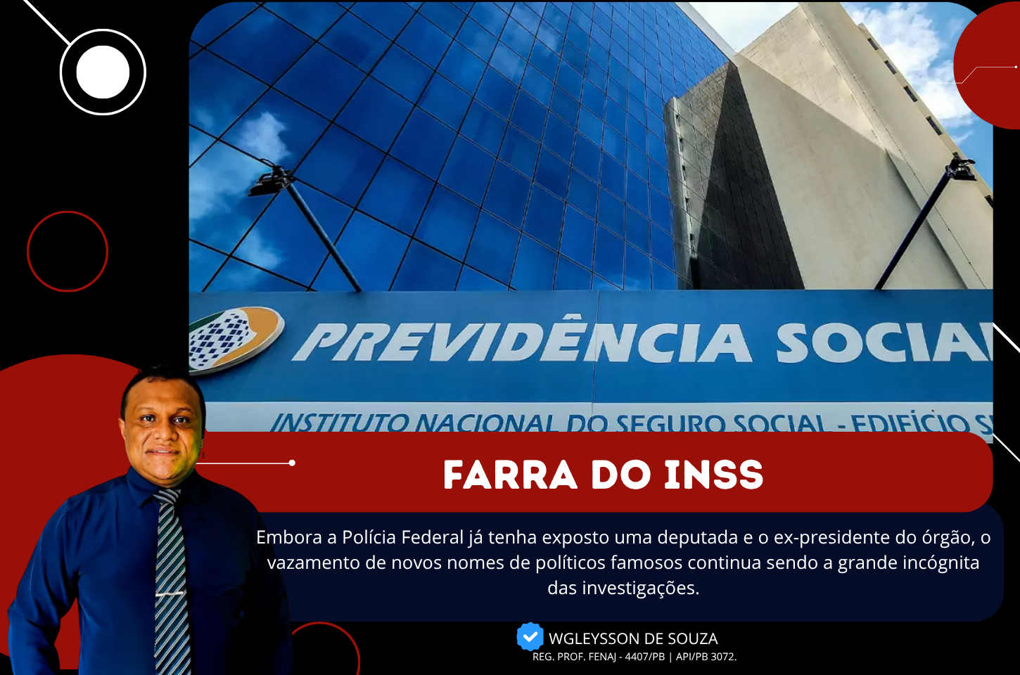 A farra do INSS: Operação da PF deixa Brasília em alerta sobre quais 