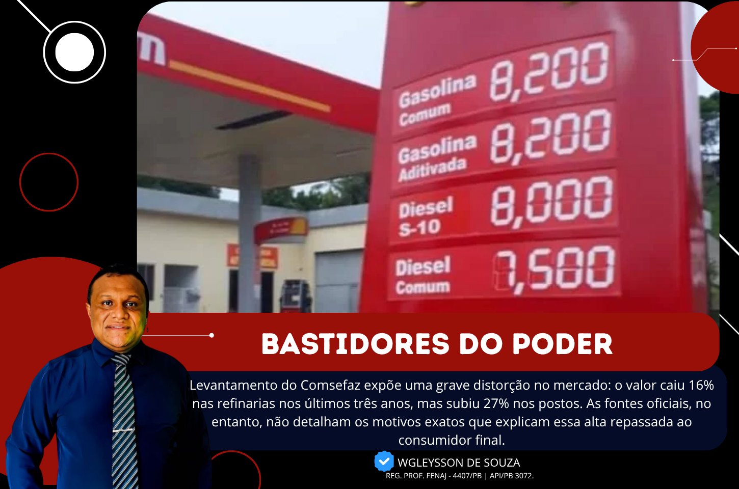 A matemática que não fecha: O paradoxo do preço dos combustíveis entre as refinarias e as bombas