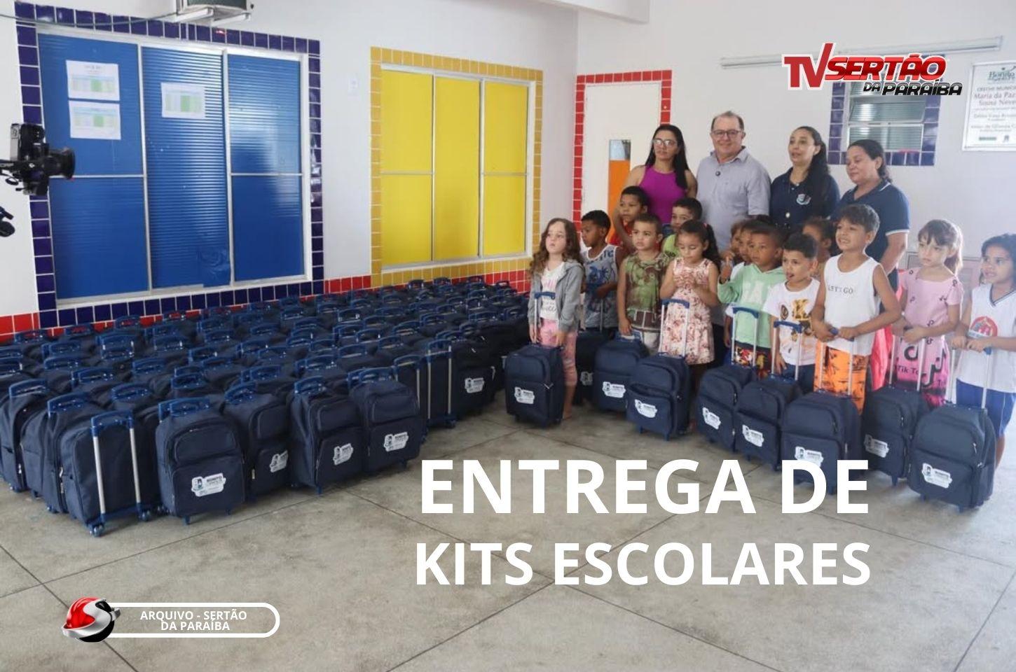 Apoio ao aluno: Rede municipal de Bonito de Santa Fé, realiza entrega de kits escolares completos para garantir aprendizado de qualidade