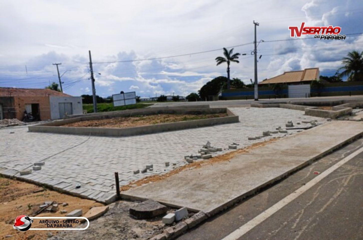 Bom Jesus acelera obras de revitalização na Praça José de Brito Irmão para transformar entrada da cidade