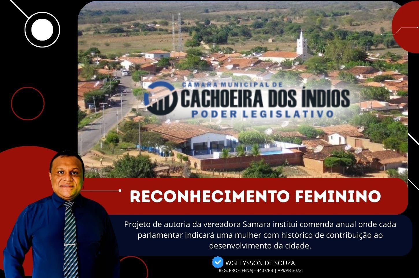Câmara de Cachoeira dos Índios aprova Prêmio Mulher Destaque para homenagear lideranças locais
