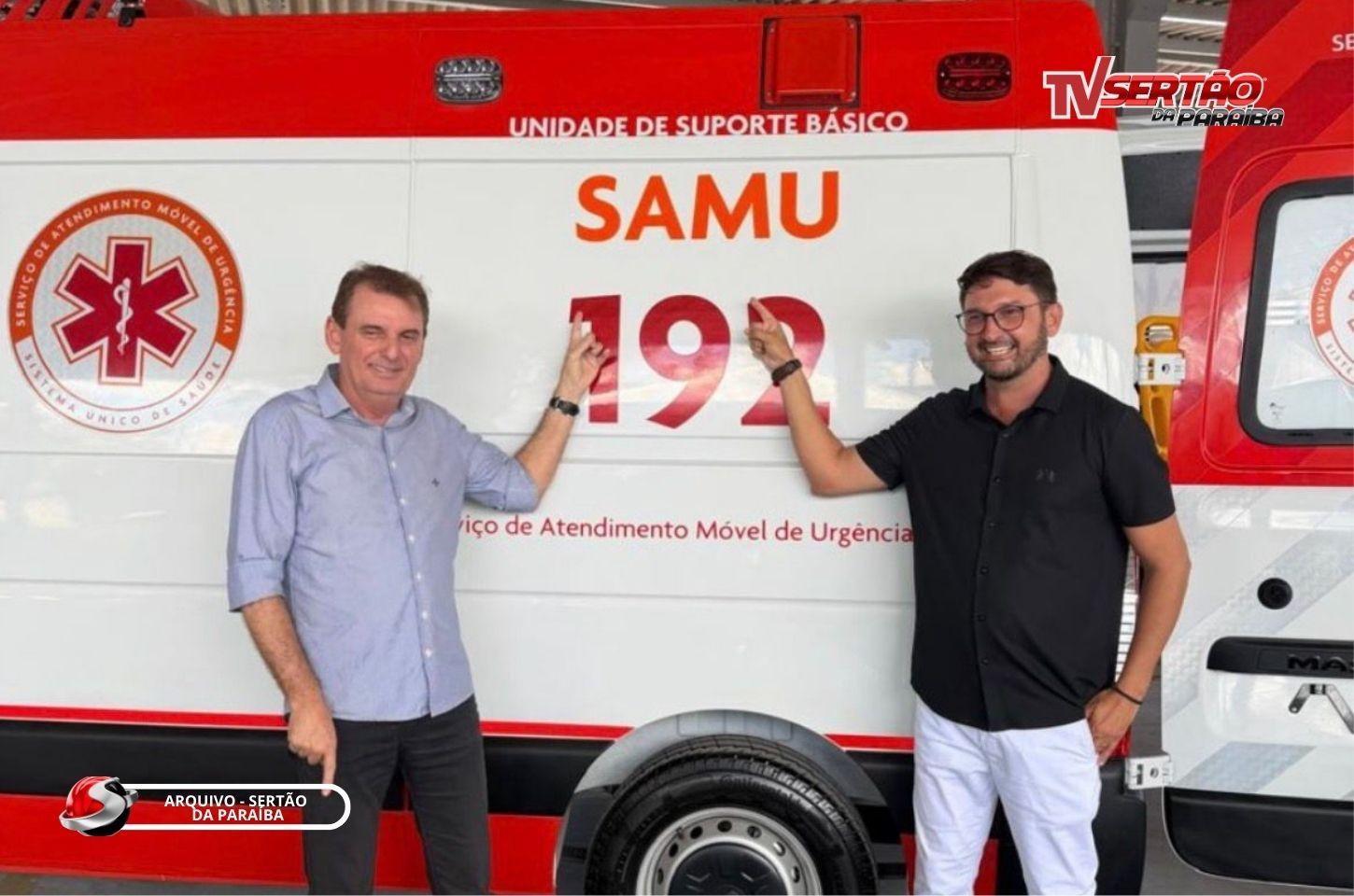 Carrapateira conquista ambulância do SAMU e reforça atendimento de urgência no município