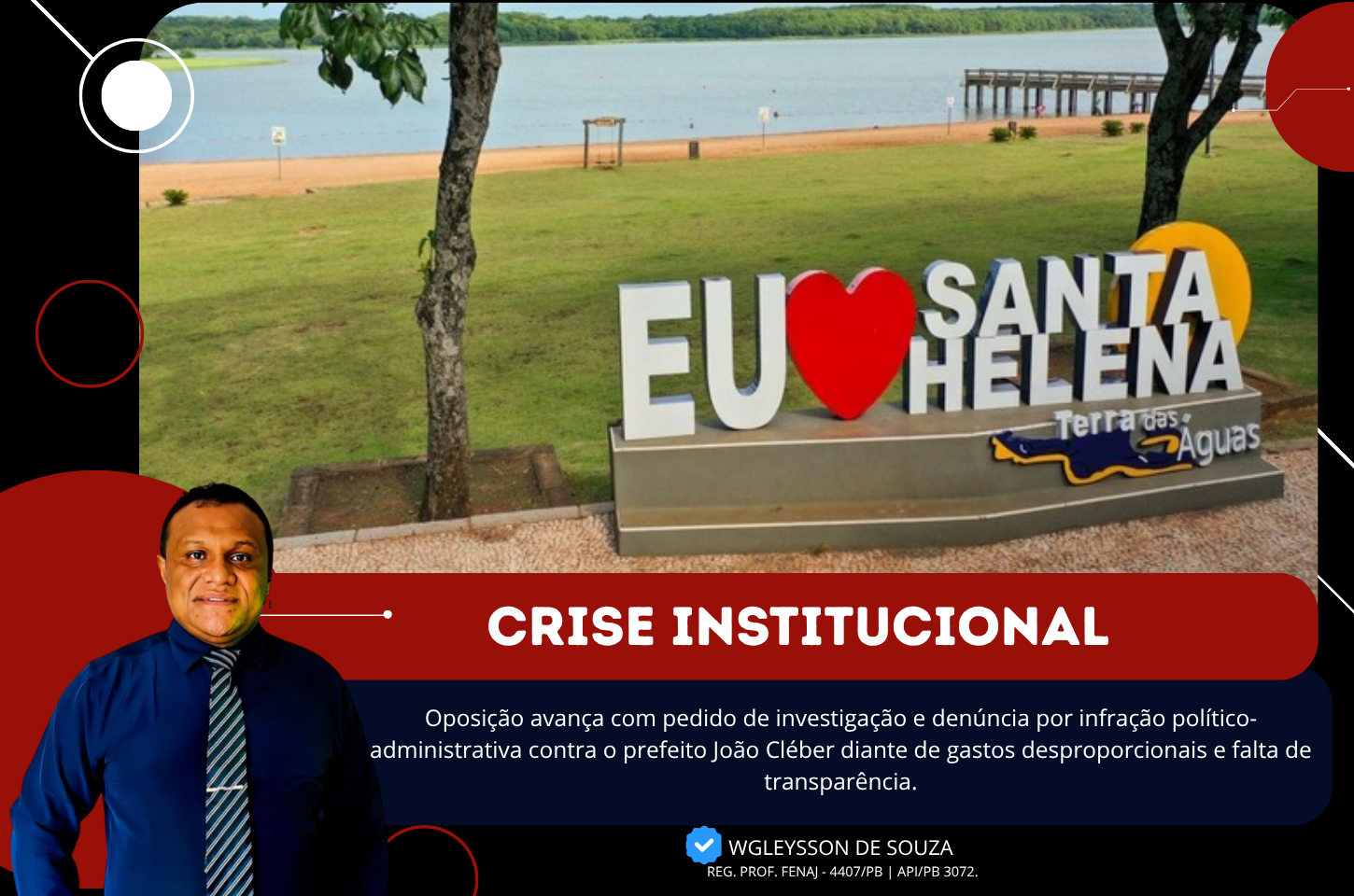 CPI da Saúde e Farra das Diárias encurralam gestão municipal em Santa Helena