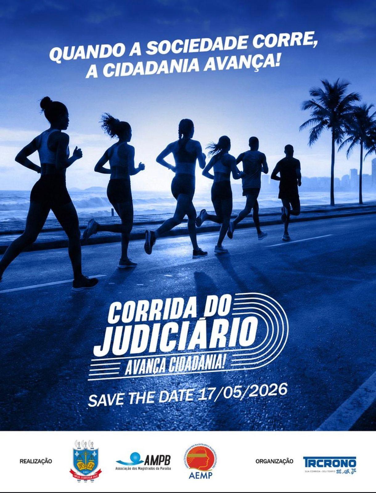 TJPB lança corrida oficial para integrar judiciário e sociedade na orla da capital paraibana