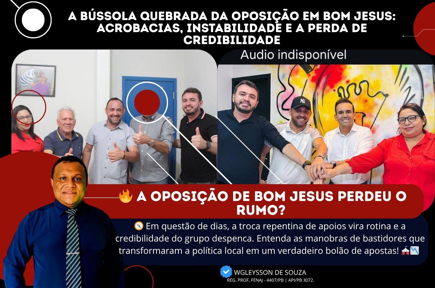 A Bússola Quebrada da Oposição em Bom Jesus: Acrobacias, Instabilidade e a Perda de Credibilidade