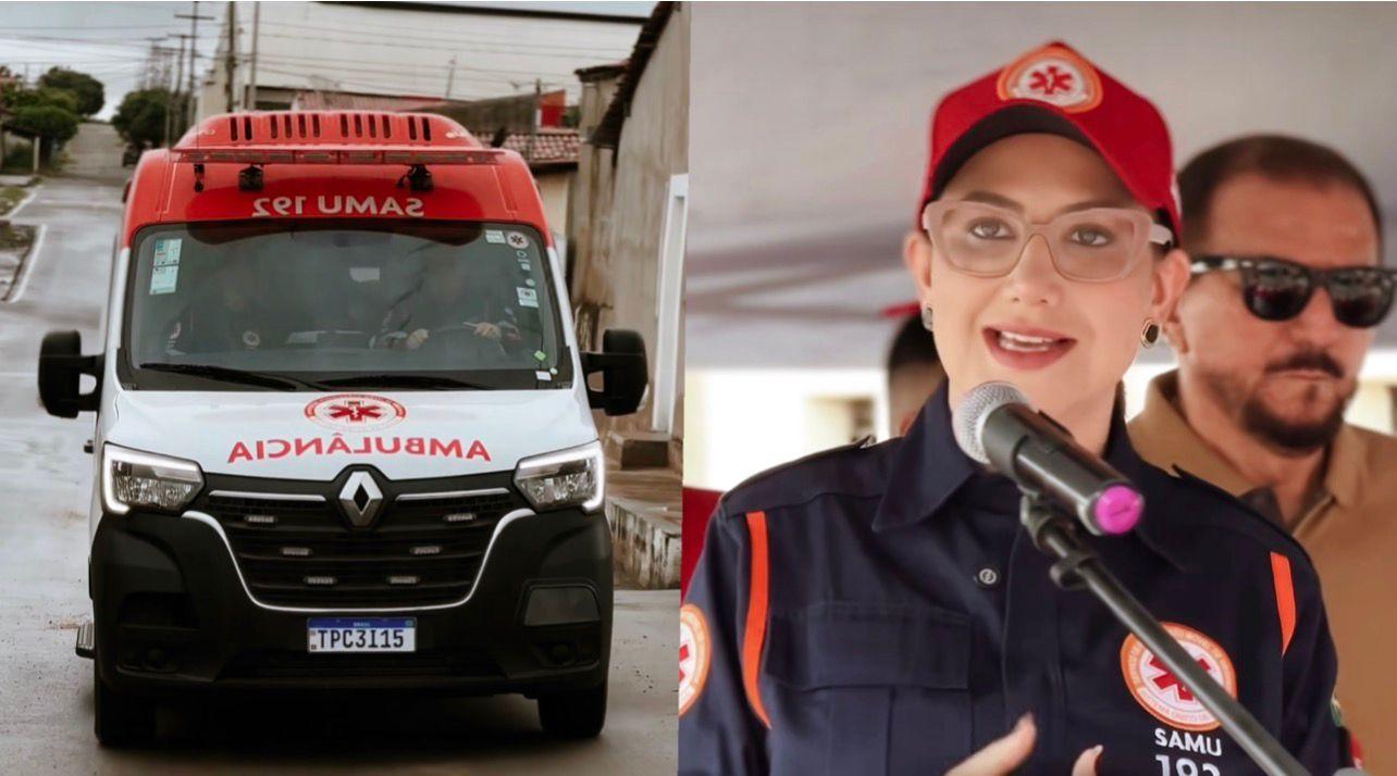BOM JESUS RECEBE NOVA AMBULÂNCIA DO SAMU PARA REFORÇAR ATENDIMENTO DE URGÊNCIA