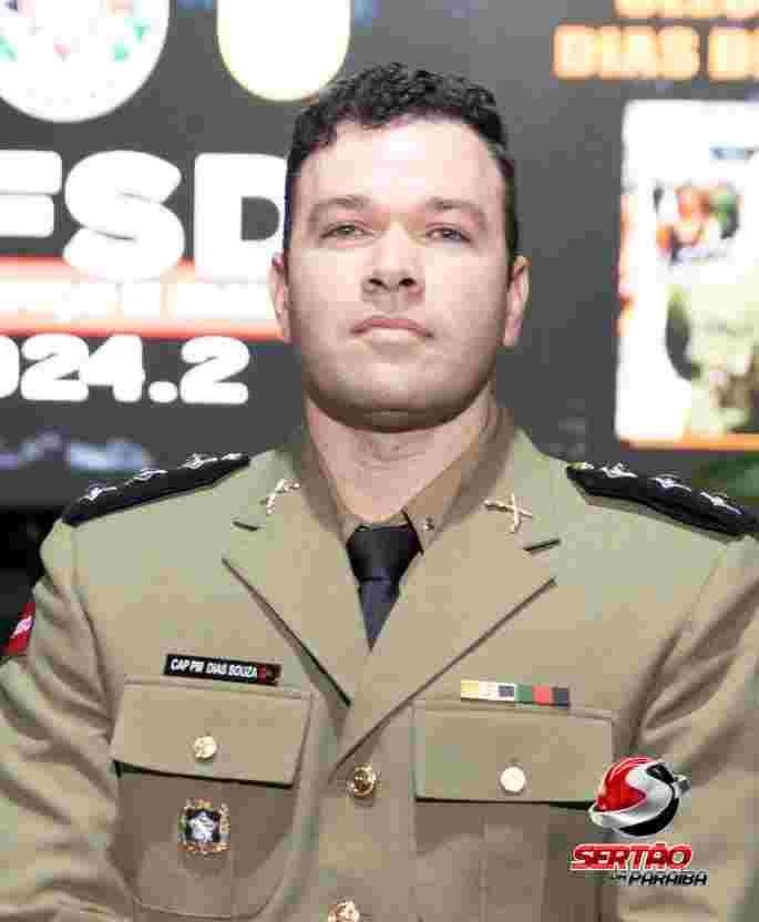 Capitão Dias Souza assume comando da 2ª Cia do 6º BPM em Uiraúna-PB