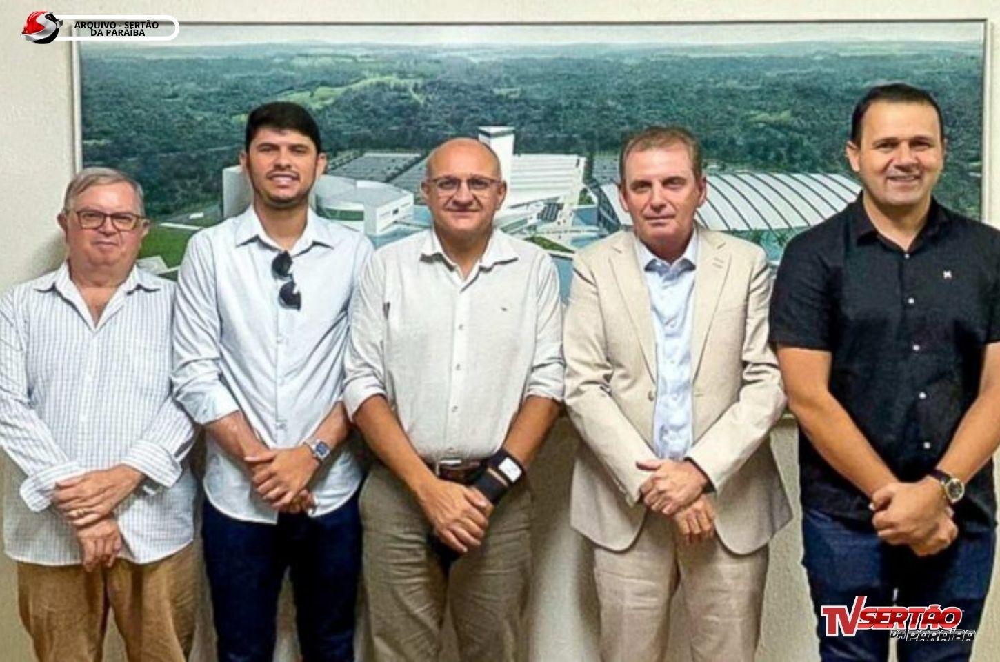 Chico Mendes e Aldo Andrade fortalecem articulação por obras e investimentos em Bernardino Batista
