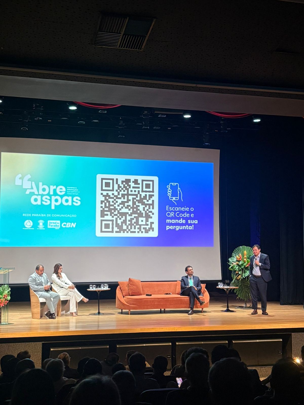Rede Paraíba inicia cobertura das Eleições 2026 com evento 'Abre Aspas' reunindo Gerson Camarotti e Felipe Nunes