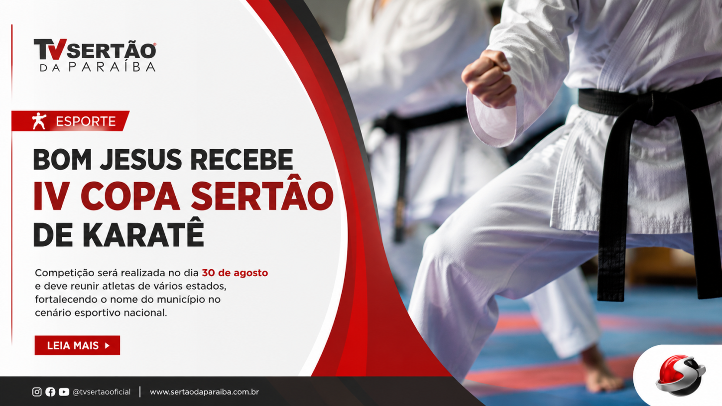 Bom Jesus amplia projeção nacional com nova edição da Copa Sertão de Karatê Esportivo