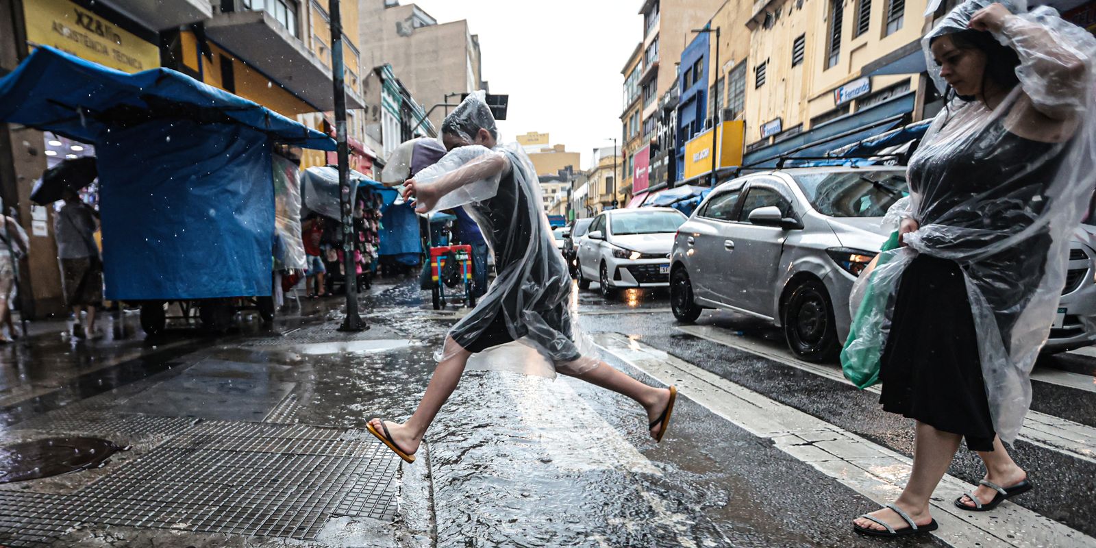 Inmet prevê chuva em todas as regiões do Brasil neste fim de semana