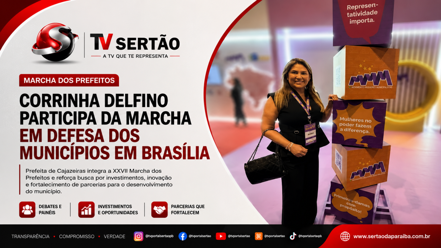 Corrinha Delfino intensifica agenda em Brasília em busca de investimentos para Cajazeiras