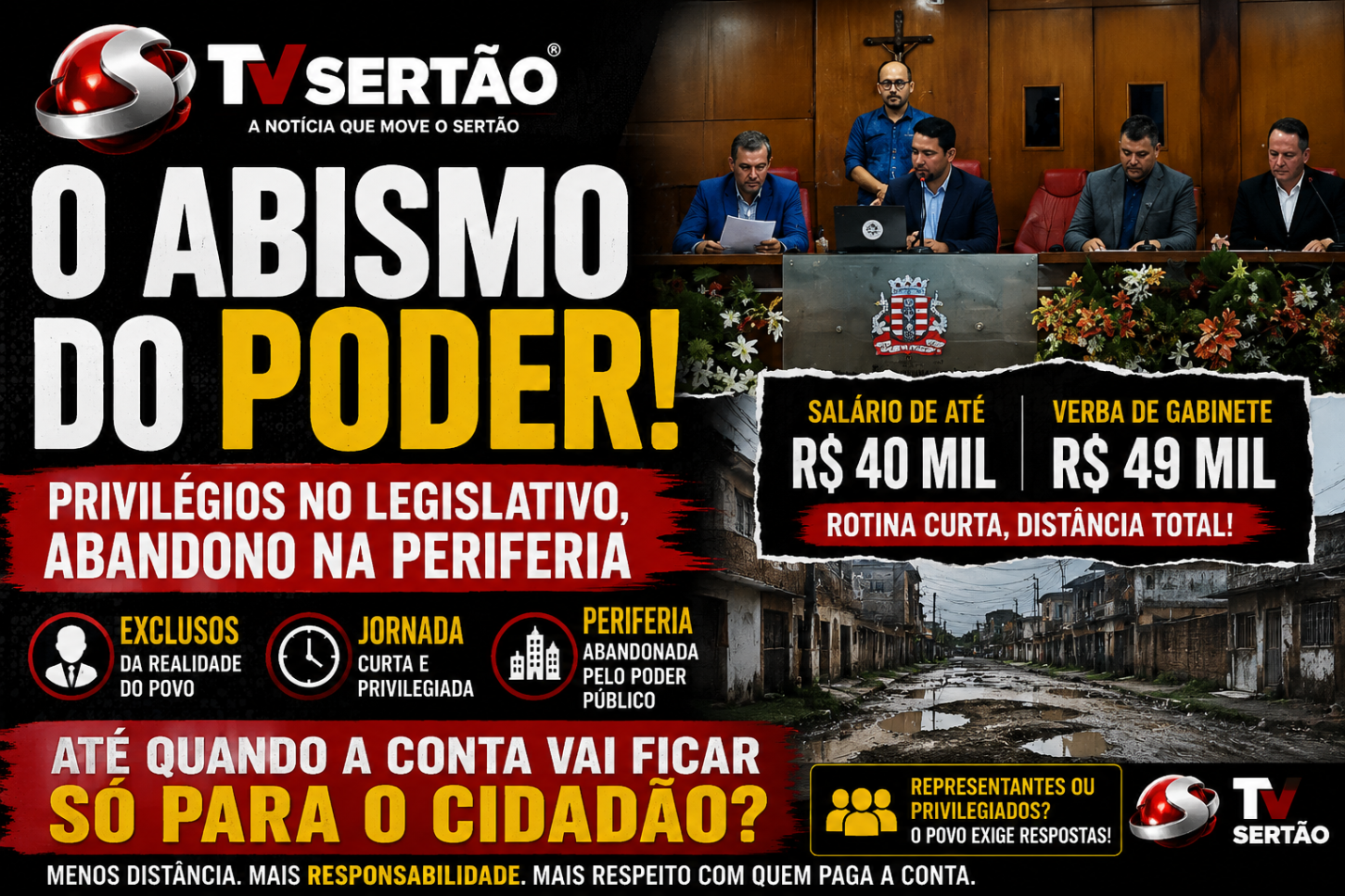 Custo da máquina pública em João Pessoa: debate sobre privilégios legislativos reacende