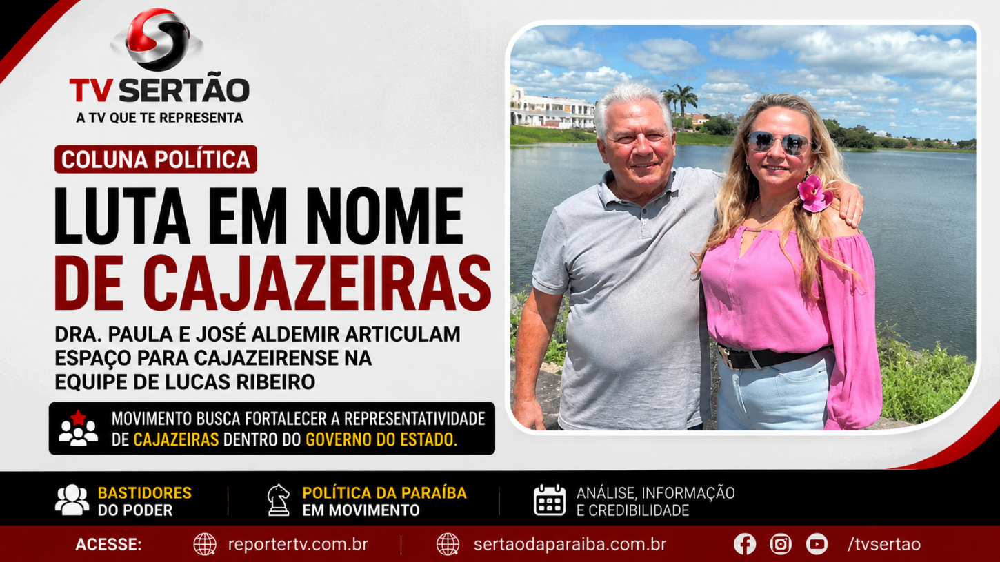 Dra. Paula e José Aldemir articulam espaço para cajazeirense na equipe de Lucas Ribeiro