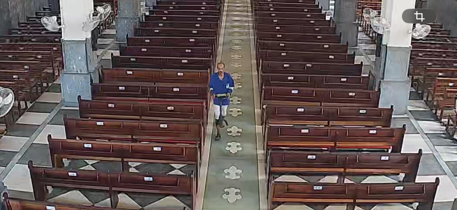 Homem é preso por furto em catedral de Cajazeiras, Sertão da Paraíba