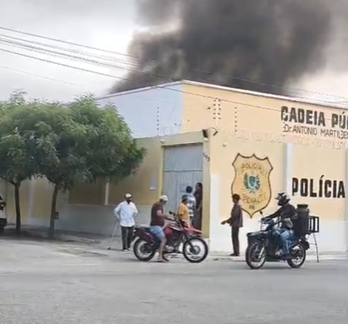 Princípio de incêndio atinge Cadeia Pública de Conceição, no Sertão paraibano