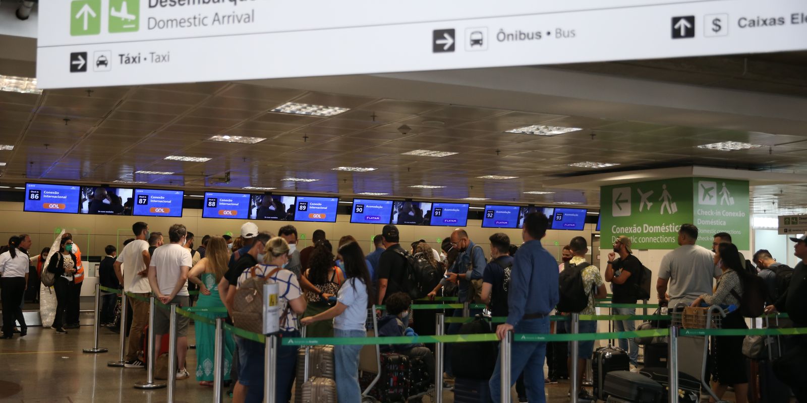 Fluxo de passageiros nos aeroportos deve chegar a 400 mil durante o Corpus Christi