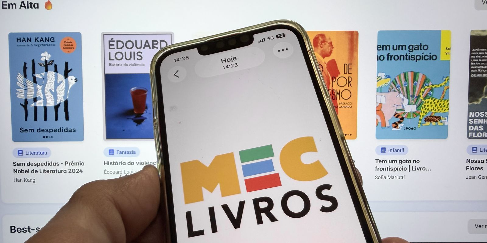 MEC Livros: biblioteca digital empresta 3 mil títulos diariamente e revela obras mais acessadas