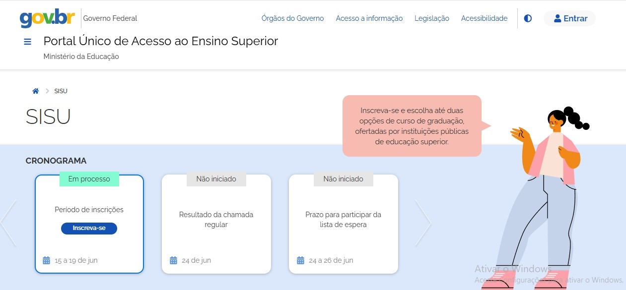 Sisu + 2026 abre inscrições para mais de 1,7 mil vagas em universidades da Paraíba