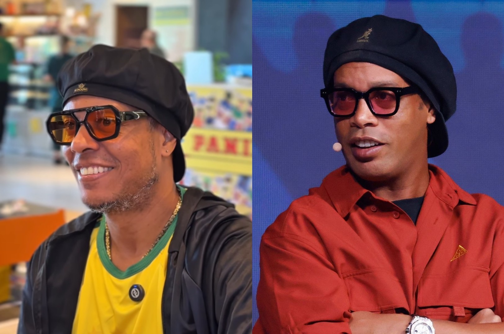 Sósia de Ronaldinho na Paraíba equilibra trabalho de porteiro com sonho de conhecer o craque