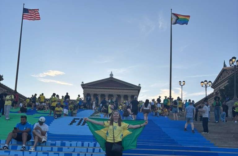 Torcida brasileira contagia Filadélfia na Copa do Mundo de 2026