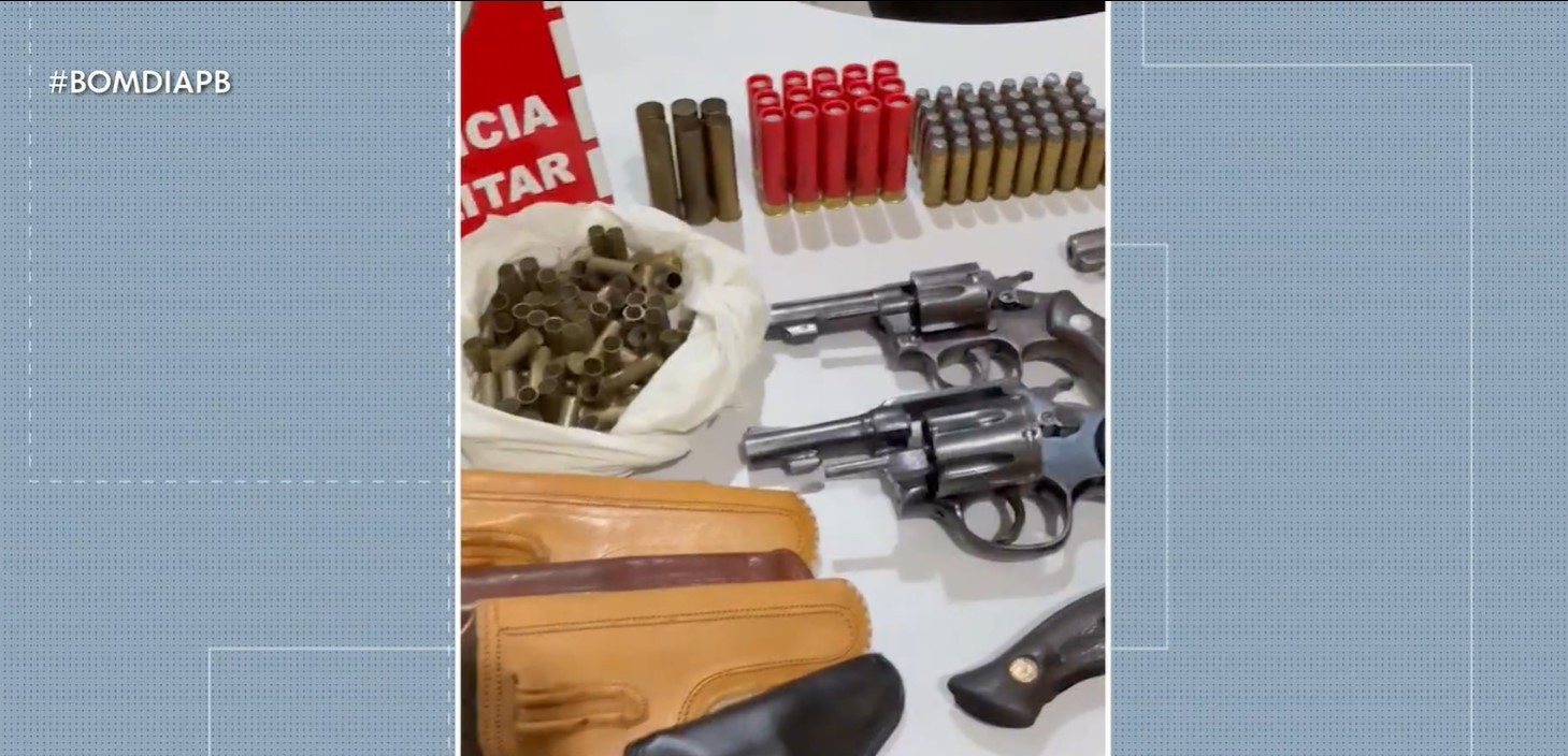 Operação desarticula esquema de venda ilegal de armas no Sertão da Paraíba
