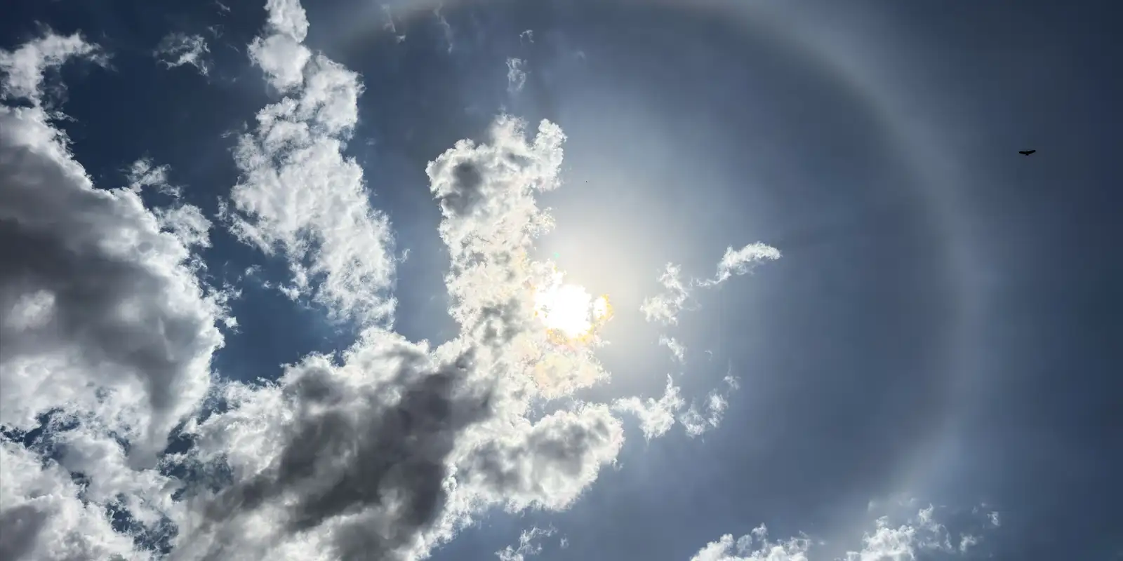 Entenda o que é o halo solar que encantou moradores do Centro-Oeste