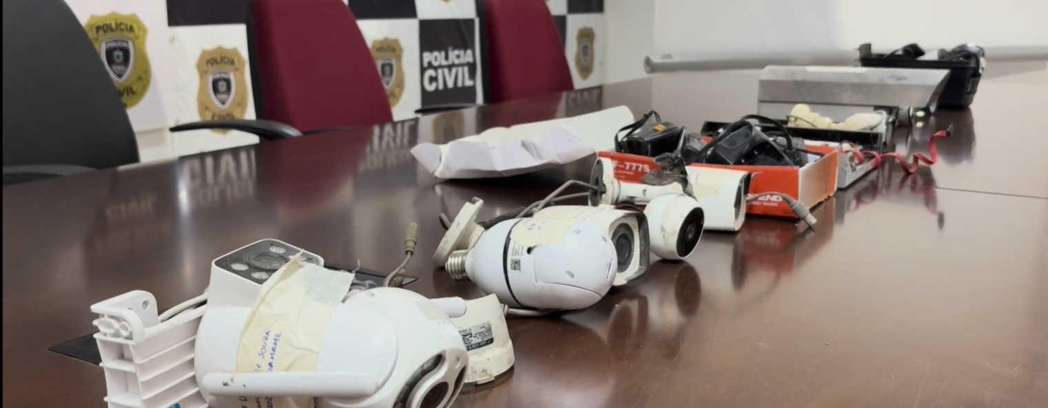 Polícia apreende mais de 130 câmeras clandestinas na Grande João Pessoa