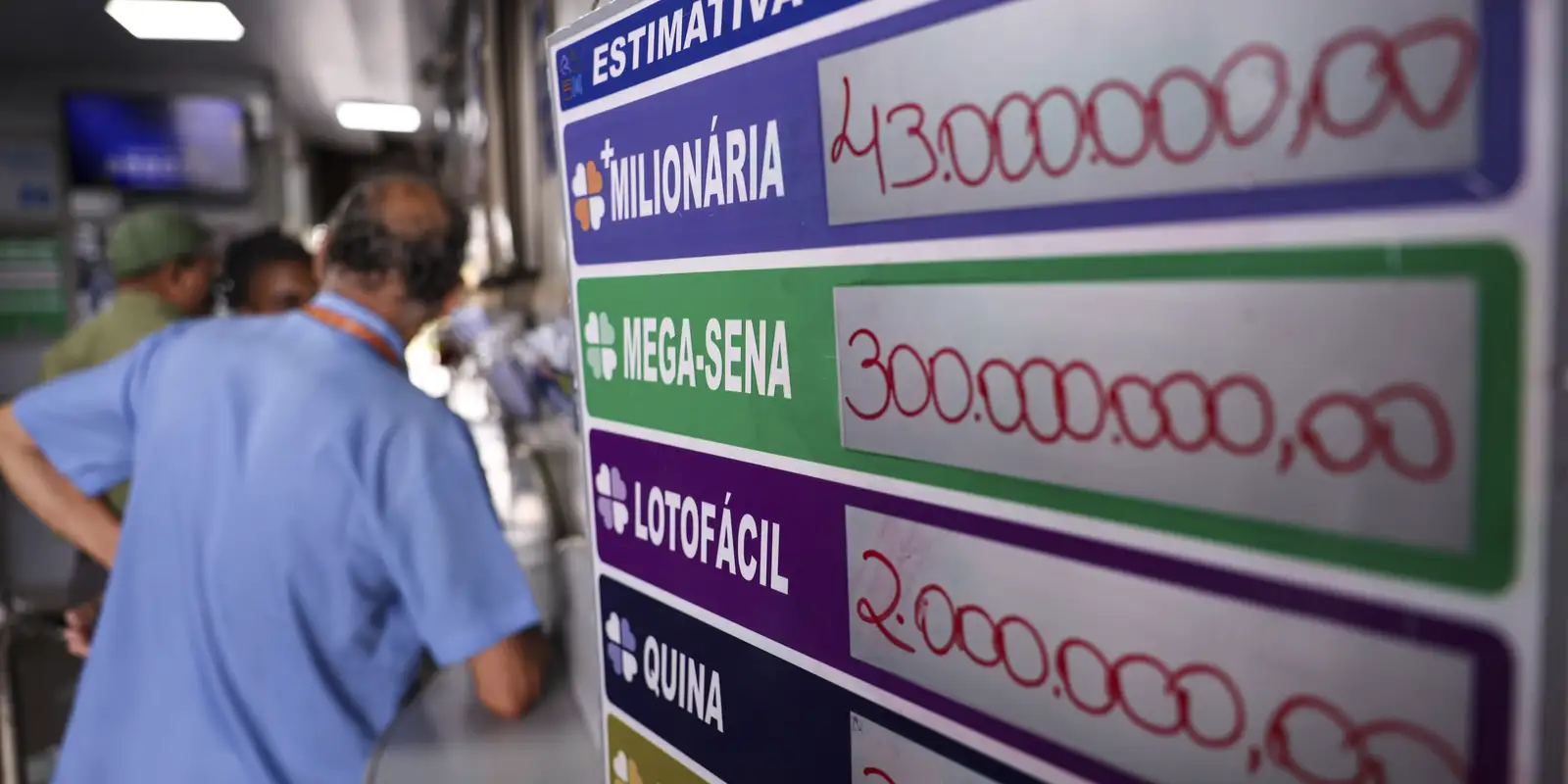 Mega-Sena acumula e prêmio atinge R$ 45 milhões no próximo concurso