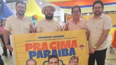 Prefeito de Carrapateira participa de convenção estadual e reforça apoio ao projeto político de Lucas Ribeiro
