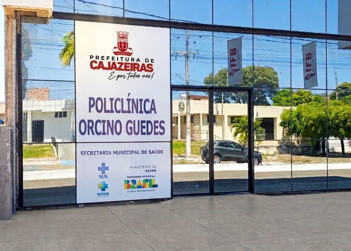 Saúde de Cajazeiras esclarece fluxo de consultas e exames especializados na Policlínica Orcino Guedes