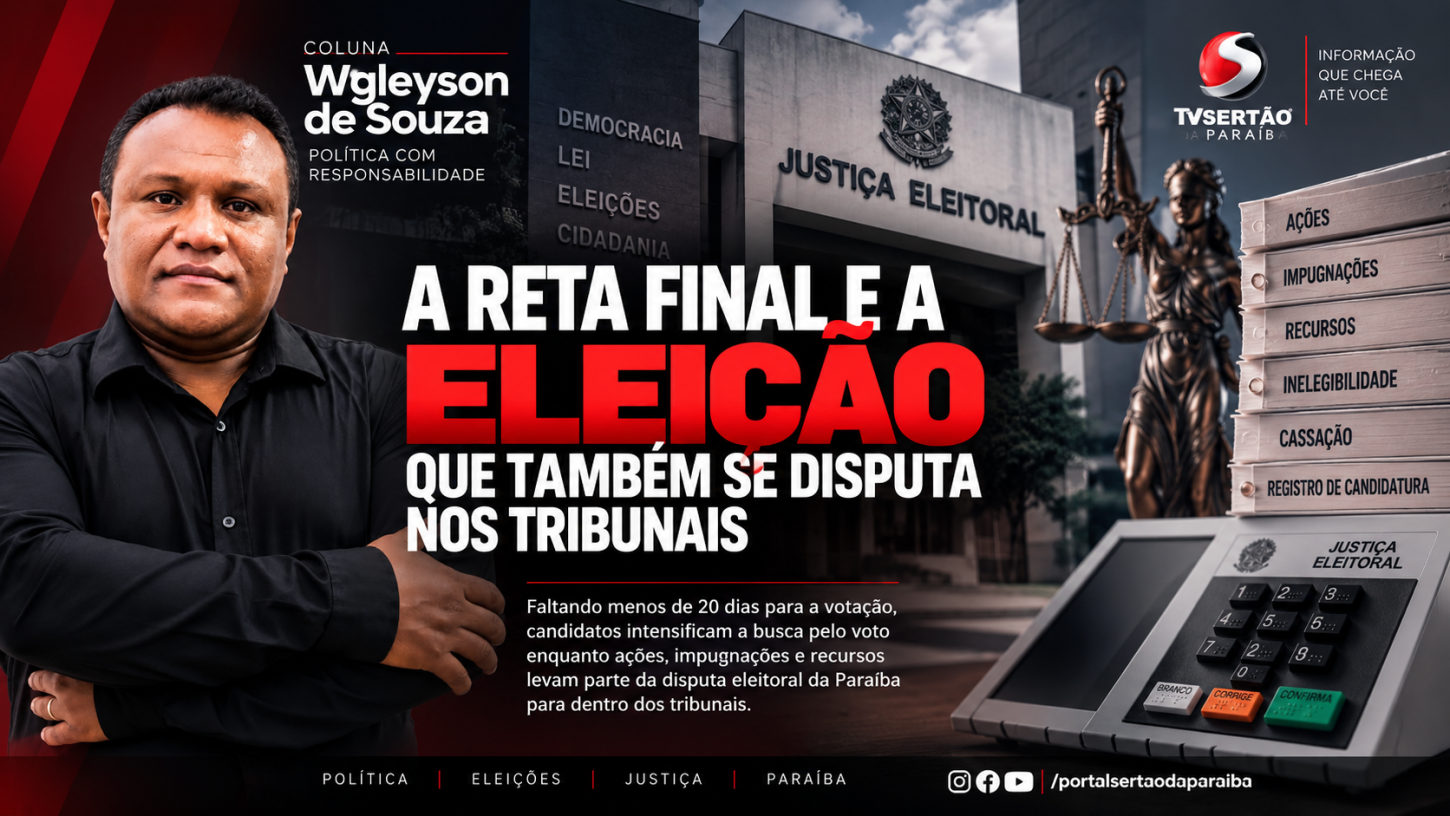 A reta final e a eleição que também se disputa nos tribunais