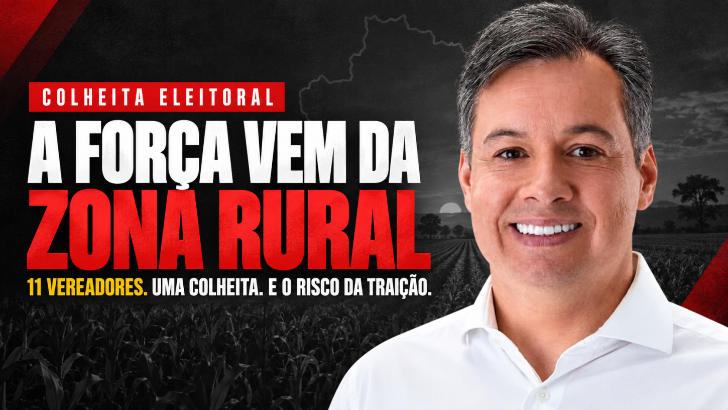 A roça eleitoral de Júnior: onze vereadores e o risco da traição