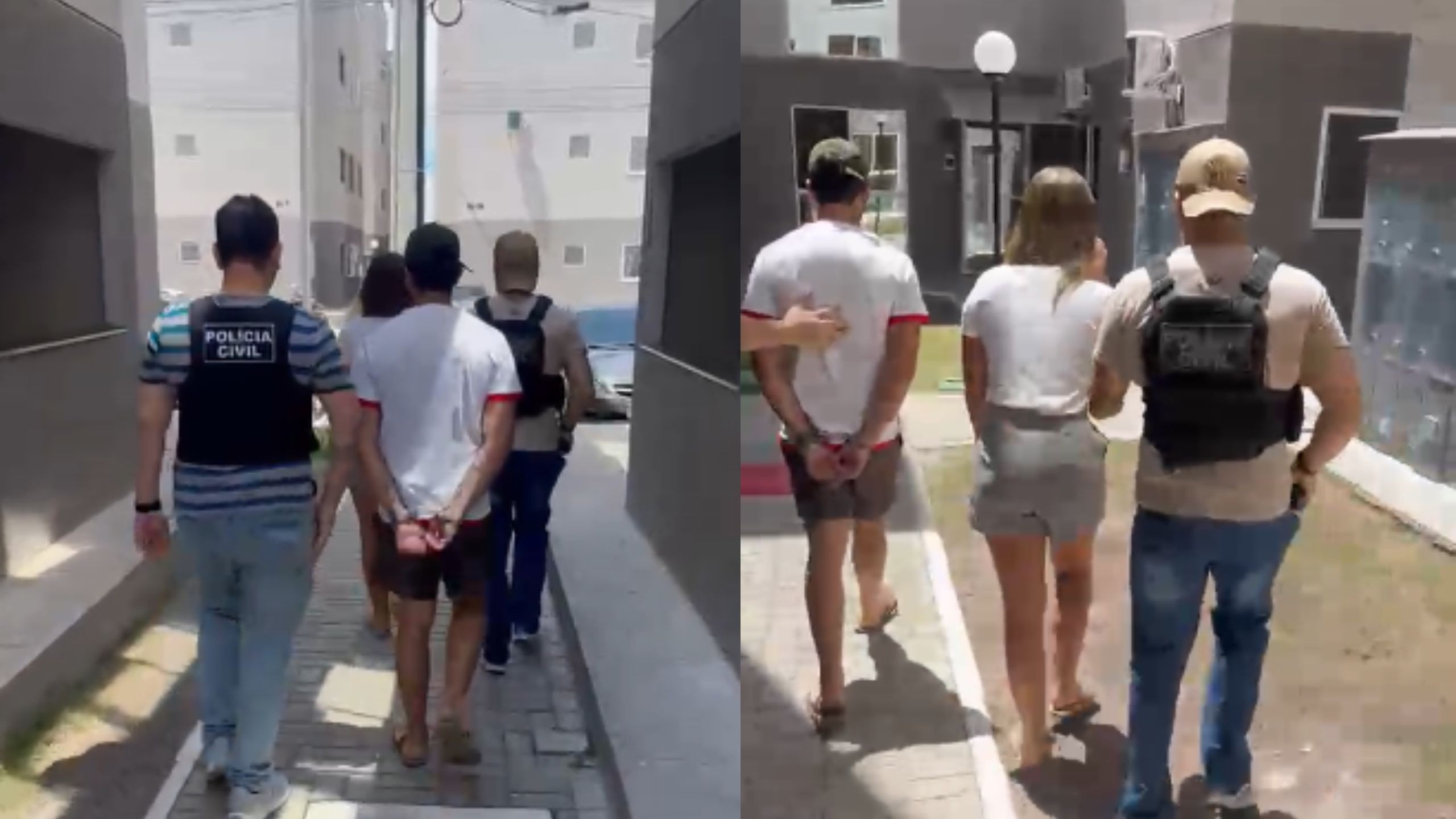 Casal suspeito de integrar facção criminosa em João Pessoa é preso