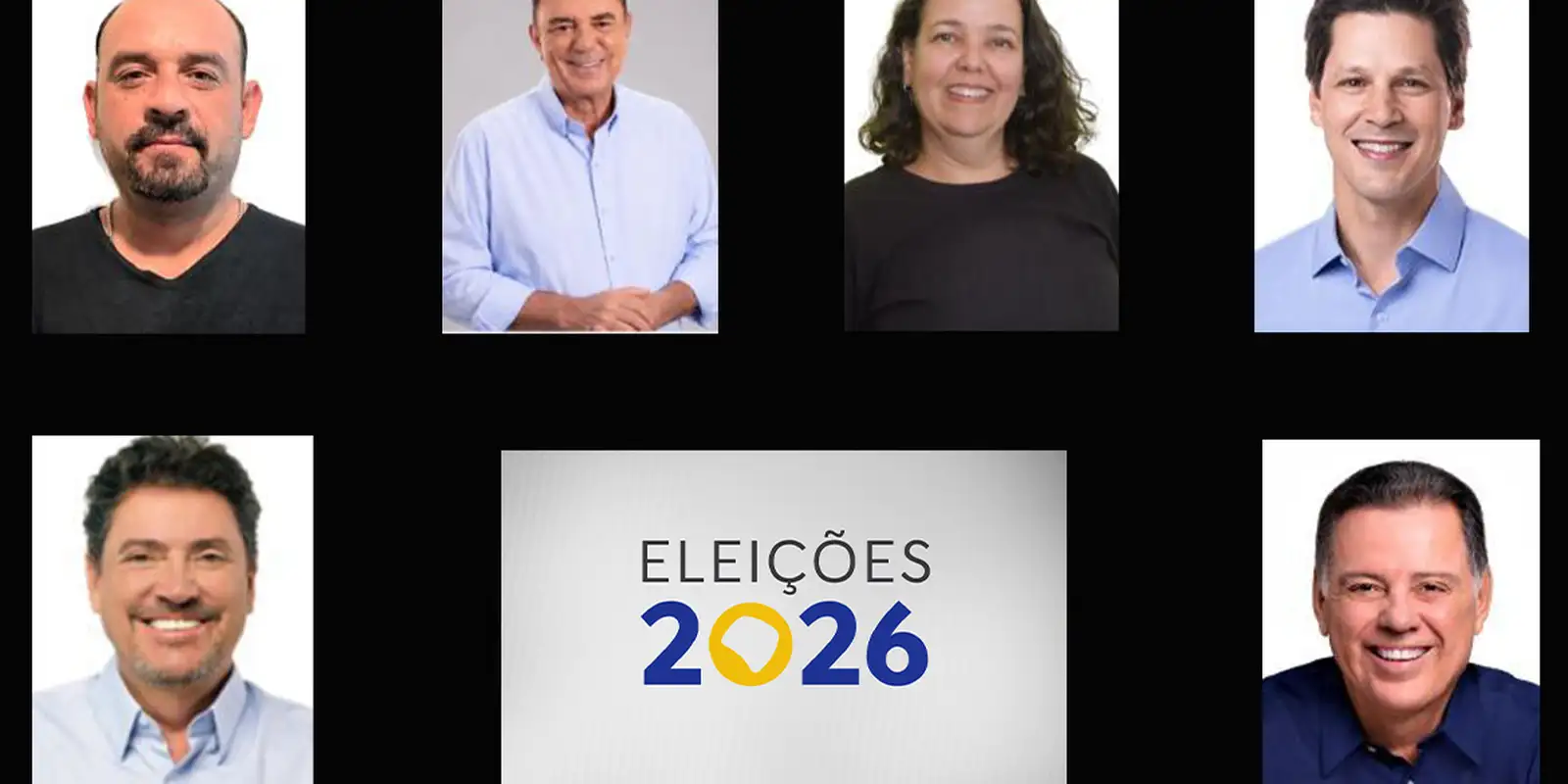 Seis candidatos disputam o governo de Goiás nas eleições de 2026