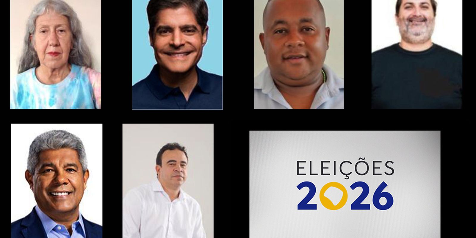 Saiba quem são os seis candidatos a governador da Bahia nas eleições