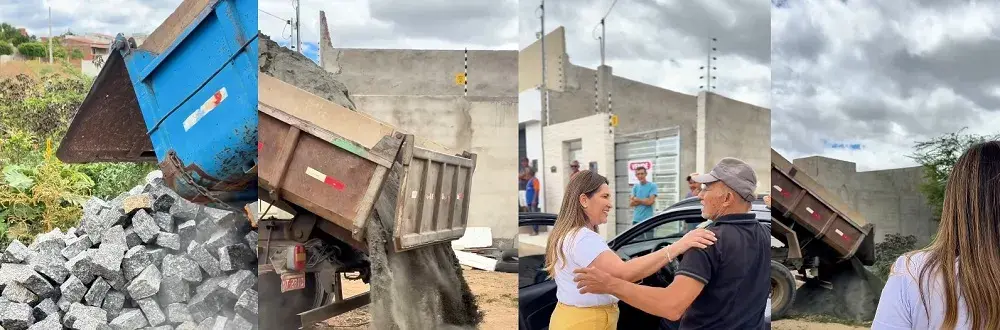 Corrinha Delfino autoriza pavimentação da Rua Maestro Esmerino Cabrinha, em Cajazeiras