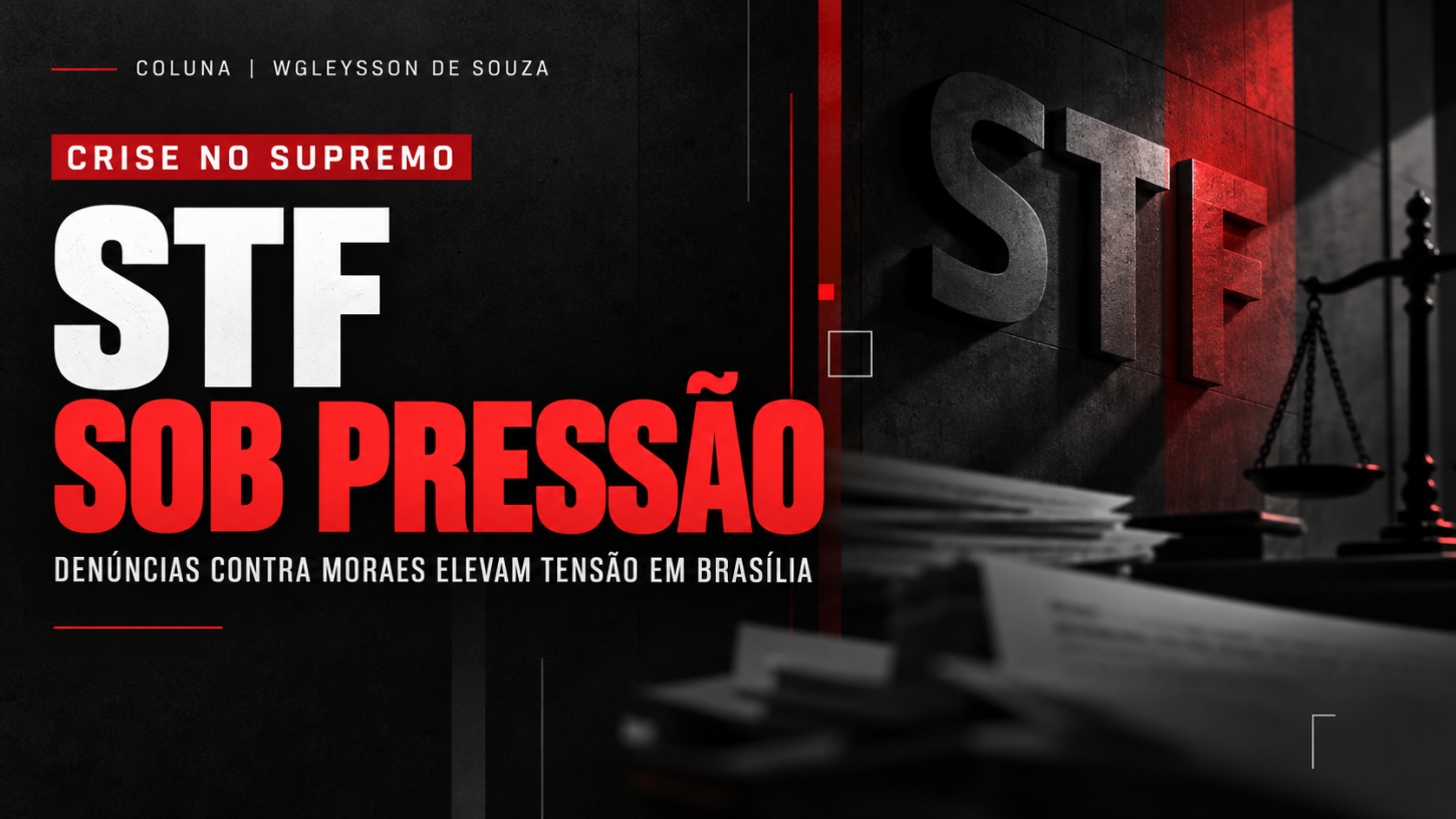 Denúncias contra Moraes elevam tensão em Brasília e submetem credibilidade do STF a uma prova decisiva