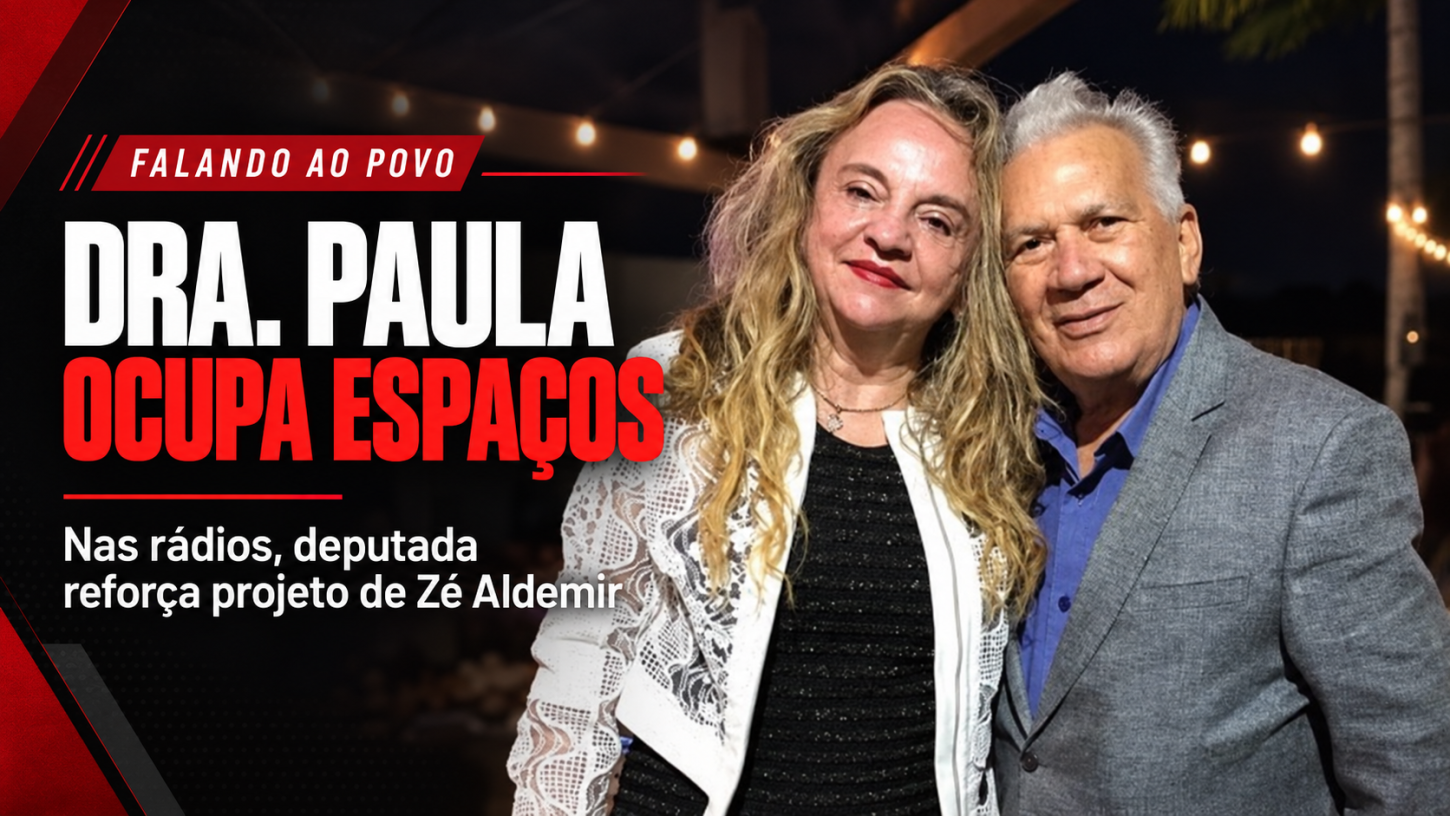 Dra. Paula ocupa espaços em Cajazeiras e reforça nas rádios o projeto eleitoral de Zé Aldemir